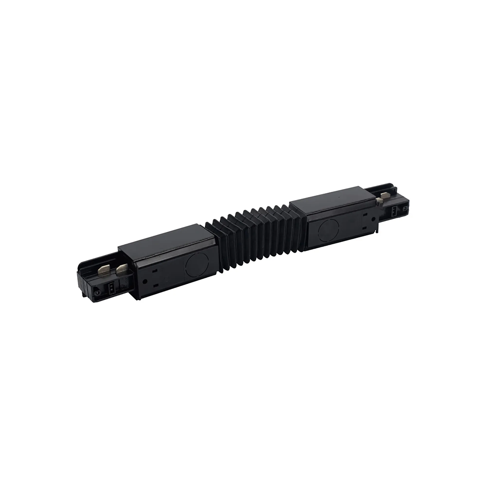 Flexible Coupler With Feeding Option 3 Circuit Surface Mounted Track 555 1 1211 2  Eutrac 3 Circuit Surface-Black